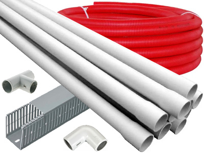 Goulottes Tubes & Gaines Goulottes Tubes & Gaines